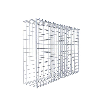 Anbaugabione Typ 2 100 cm x 70 cm x 20 cm (L x H x T), Maschenweite 5 cm x 5 cm, Spirale