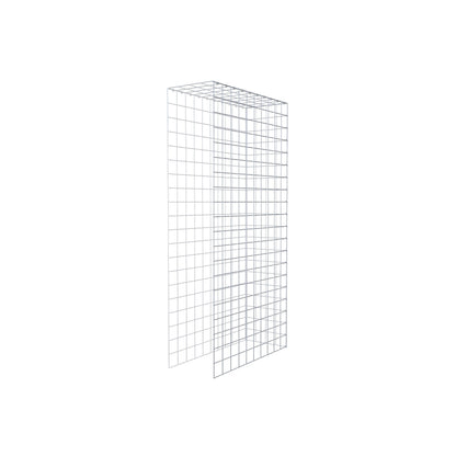 Extra gabion typ 4 200 cm x 100 cm x 40 cm (L x H x D), maskstorlek 10 cm x 10 cm, C-ring