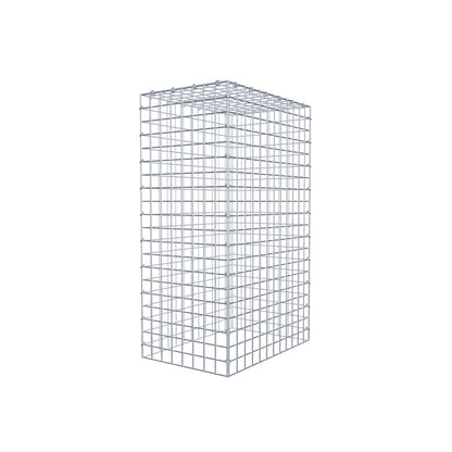 Anbaugabione Typ 3 100 cm x 60 cm x 40 cm (L x H x T), Maschenweite 5 cm x 5 cm, C-Ring