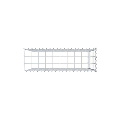 Grown-on gabion type 4 100 cm x 100 cm x 30 cm (L x H x D), mesh size 10 cm x 10 cm, spiral
