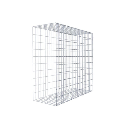 Mounted gabion type 2 100 cm x 100 cm x 40 cm, mesh size 5 cm x 10 cm, C-ring