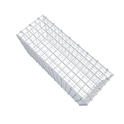 Gabbione 80 cm x 40 cm x 30 cm (L x H x P), maglia 5 x 5 cm, anello a spirale