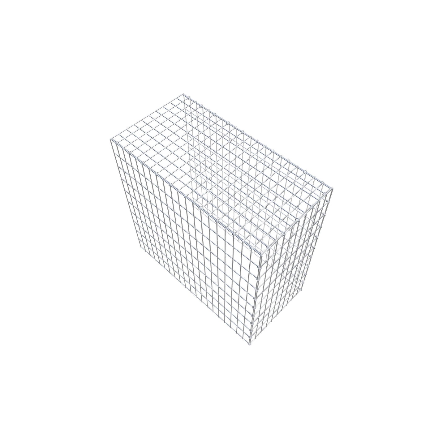 Extra gabion typ 4 100 cm x 100 cm x 50 cm (L x H x D), maskstorlek 5 cm x 10 cm, C-ring