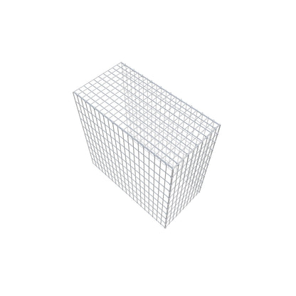 Extra gabion typ 4 100 cm x 100 cm x 50 cm (L x H x D), maskstorlek 5 cm x 10 cm, C-ring