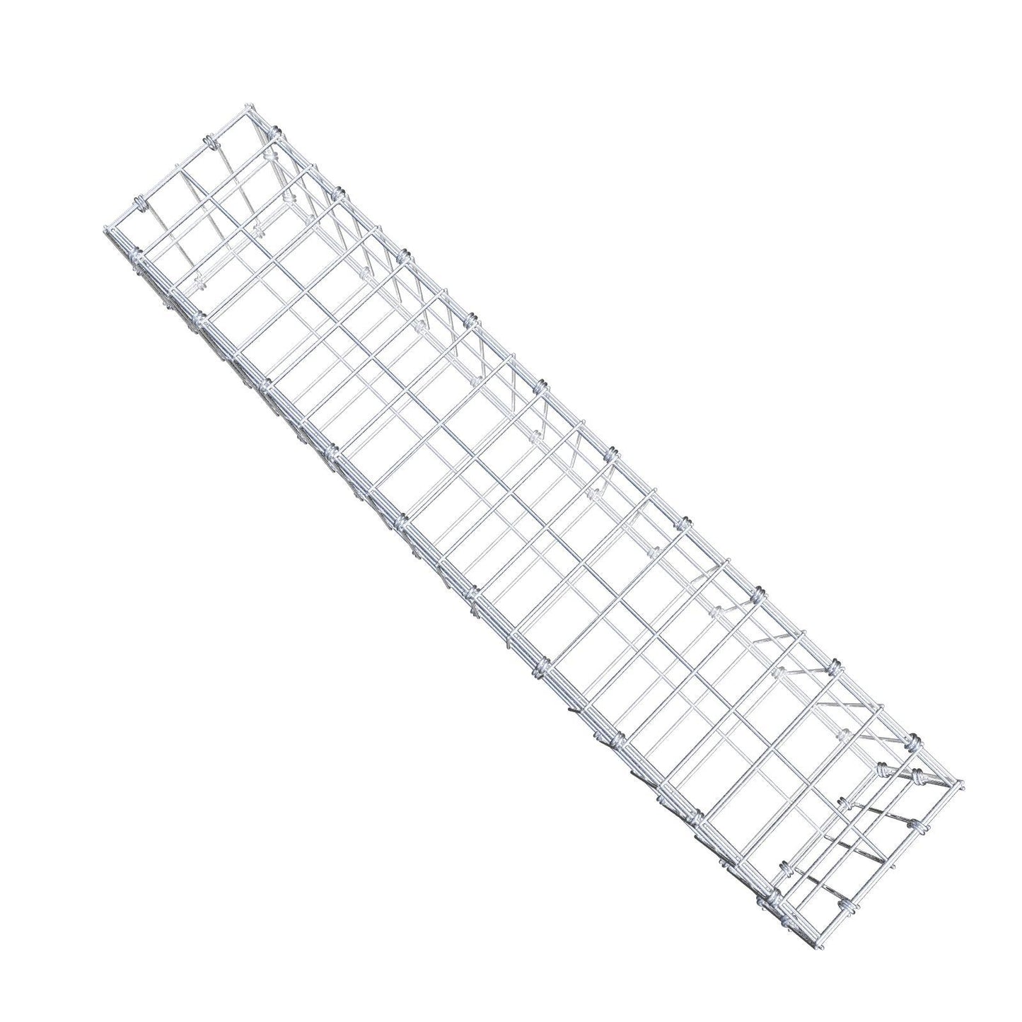 Gabion 100 cm x 20 cm x 20 cm (L x H x D), mesh size 5 x 10 cm, spiral ring