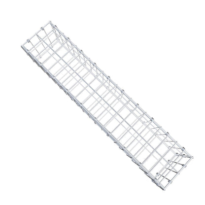 Gabion 100 cm x 20 cm x 20 cm (L x H x D), mesh size 5 x 10 cm, spiral ring