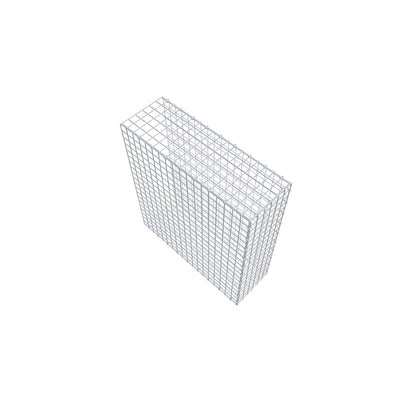 Mounted gabion type 2 100 cm x 90 cm x 30 cm (L x H x D), mesh size 5 cm x 5 cm, C-ring