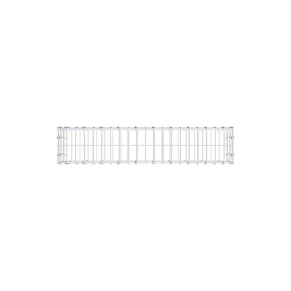 Gabion 100 cm x 20 cm x 20 cm (L x H x D), mesh size 5 x 10 cm, spiral ring