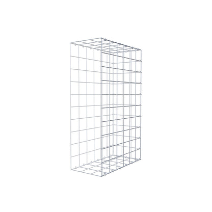 Gabião Tipo 2 100 cm x 60 cm x 30 cm (C x A x P), malhagem 10 cm x 10 cm, anel C