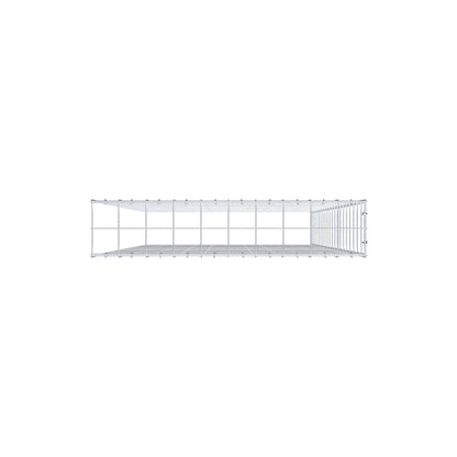 Gavión adicional tipo 4 200 cm x 100 cm x 20 cm (L x A x P), malla 10 cm x 10 cm, anillo en C