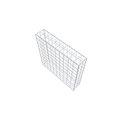 Schanskorf 100 cm x 100 cm x 20 cm (L x H x D), maaswijdte 10 cm x 10 cm, C-ring