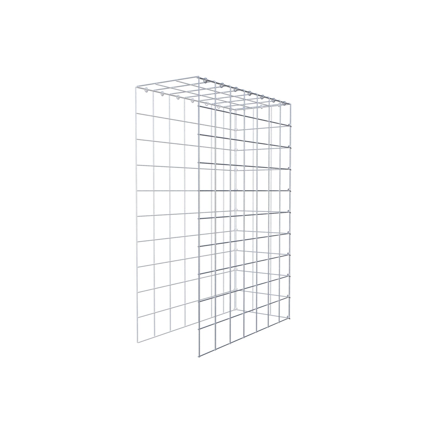 Pile aggiuntivo tipo 4 100 cm x 70 cm x 30 cm (L x H x P), maglia 10 cm x 10 cm, anello a C