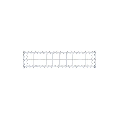 Gabion 100 cm x 30 cm x 20 cm (L x H x D), mesh size 10 cm x 10 cm, spiral