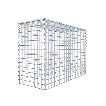 Anbaugabione Typ 3 100 cm x 70 cm x 40 cm (L x H x T), Maschenweite 5 cm x 5 cm, Spirale