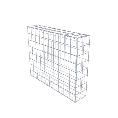 Anbaugabione Typ 2 100 cm x 80 cm x 20 cm (L x H x T), Maschenweite 10 cm x 10 cm, C-Ring