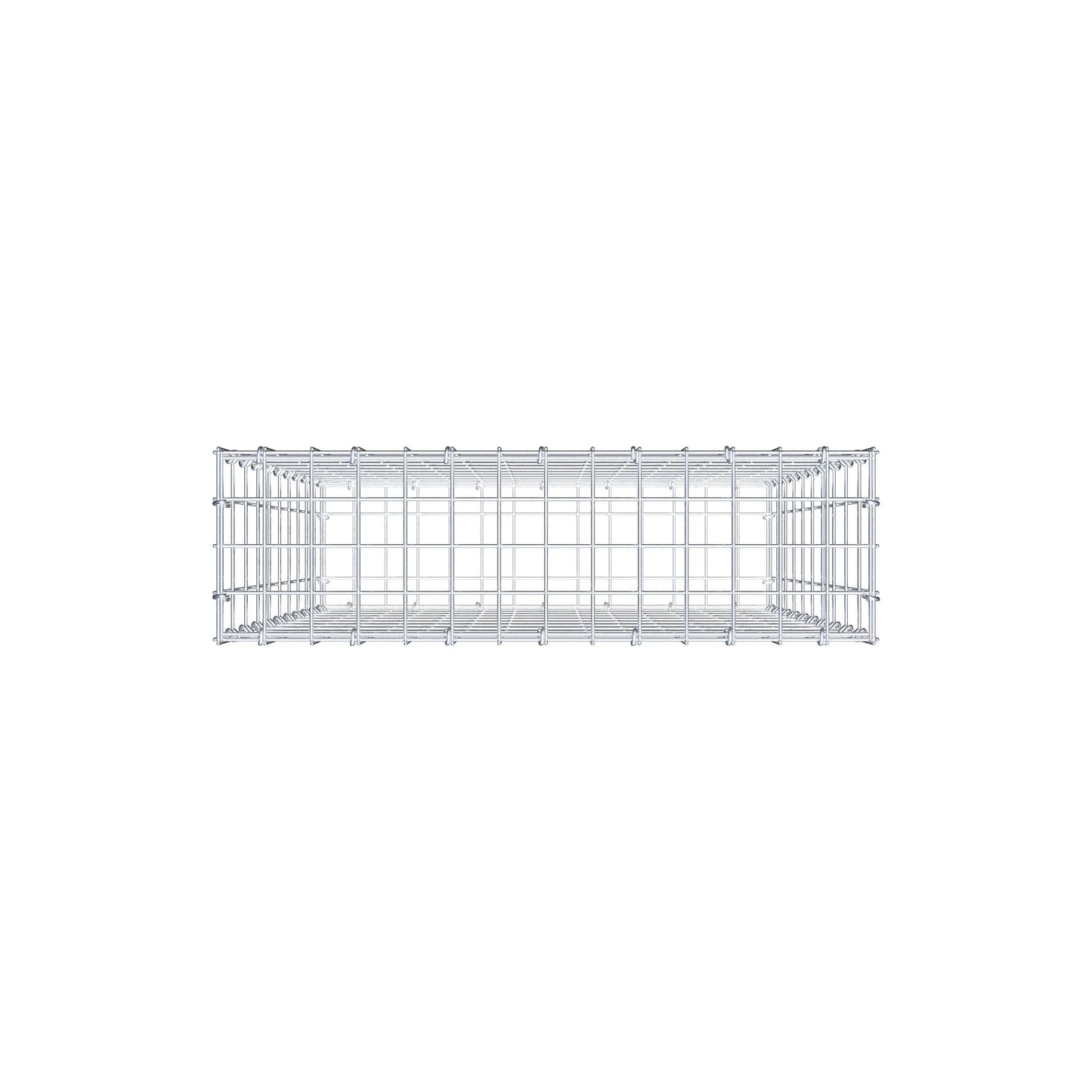Gabion 100 cm x 70 cm x 20 cm (L x H x D), mesh size 5 cm x 10 cm, C-ring