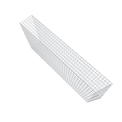 Add-on schanskorf type 2 200 cm x 100 cm x 30 cm, maaswijdte 5 cm x 10 cm, C-ring
